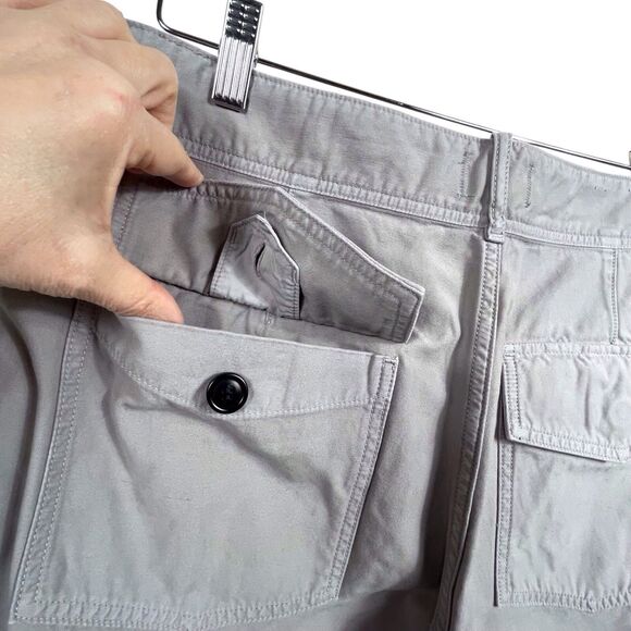 CITIZENS OF HUMANITY Agni Crop Utility Pants Size 32 Jogger Beige Khaki EUC - Picture 10 of 16